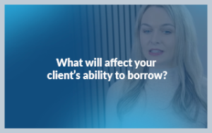 affects on ability to borrow